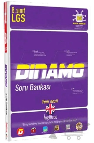 8. Sınıf İngilizce Dinamo Soru Bankası – Kolektif – Tonguç Akademi kitap kapağı