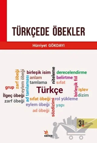 Türkçede Öbekler – Hürriyet Gökdayı – Kriter Yayınları kitap kapağı