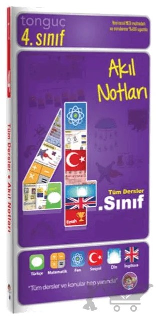 4. Sınıf Akıl Notları – Kolektif – Tonguç Akademi kitap kapağı