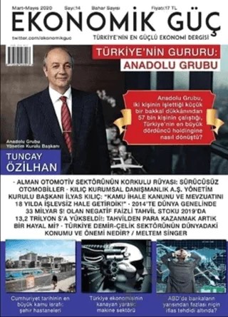 Ekonomik Güç Dergisi Sayı: 14 Mart - Mayıs 2020 – Ekonomik Güç Dergisi kitap kapağı