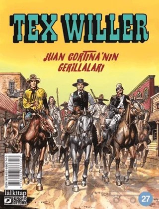 Tex Willer sayı 27 – Mauro Boselli – Lal Kitap kitap kapağı