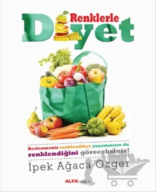 Renklerle Diyet – İpek Ağaca Özger – Alfa Yayınları kitap kapağı