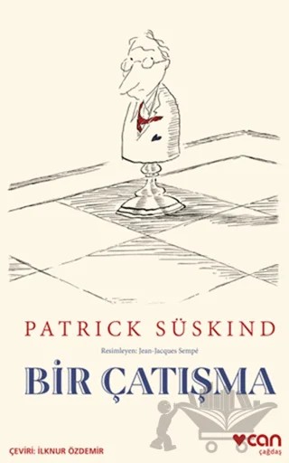 Bir Çatışma – Patrick Süskind – Can Yayınları kitap kapağı