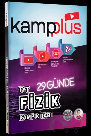 Kampplus 29 Günde TYT Fizik Kampı – Kolektif – Tonguç Akademi kitap kapağı