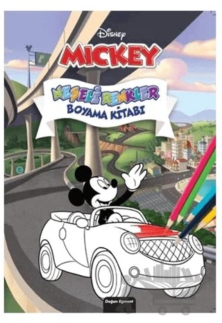 Disney Mickey Neşeli Renkler Boyama Kitabı – Kolektif – Doğan Egmont Yayıncılık kitap kapağı