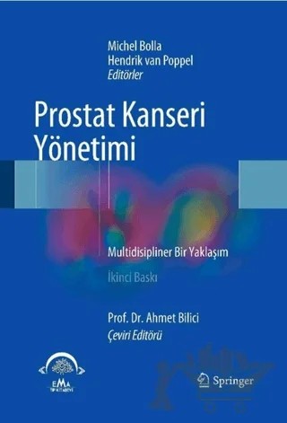Prostat Kanseri Yönetimi – Ahmet Bilici – EMA Tıp Kitabevi kitap kapağı
