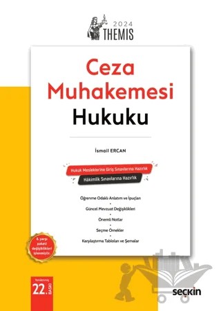 THEMIS - Ceza Muhakemesi Hukuku – İsmail Ercan – Seçkin Yayıncılık kitap kapağı