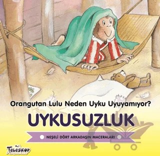 Uykusuzluk – Elisenda Castells – Teleskop Popüler Bilim kitap kapağı