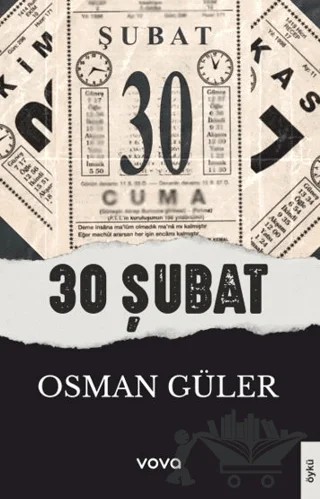 30 Şubat – Osman Güler – Vova Yayınları kitap kapağı
