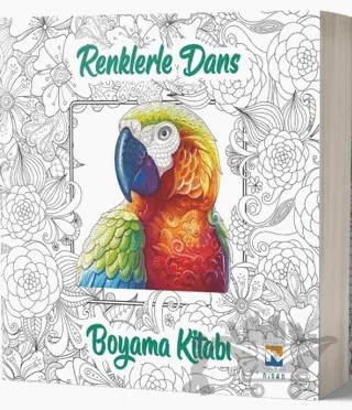 Renklerle Dans - Boyama Kitabı – Kolektif – Nisan Kitabevi kitap kapağı