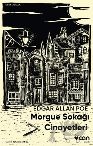 Morgue Sokağı Cinayetleri – Edgar Allan Poe – Can Yayınları kitap kapağı