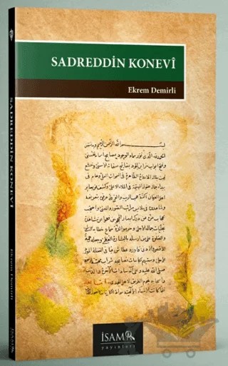 Sadreddin Konevi – Ekrem Demirli – İsam Yayınları kitap kapağı