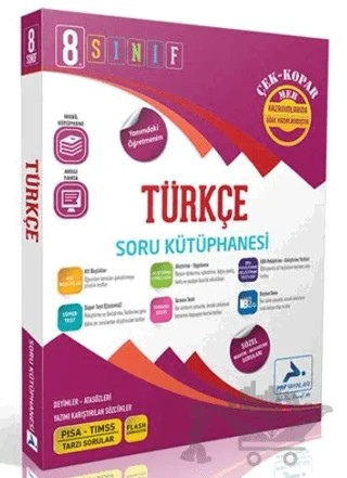 8. Sınıf LGS Türkçe Soru Kütüphanesi – Kolektif – Paraf Yayınları kitap kapağı
