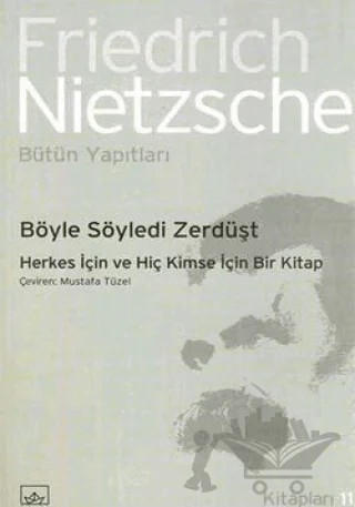 Böyle Söyledi Zerdüşt – Friedrich Wilhelm Nietzsche – İthaki Yayınları kitap kapağı