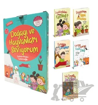 Doğayı Ve Hayvanları Seviyorum – Fatma Beyza Tütüncüoğlu – Nesil Çocuk Yayınları kitap kapağı