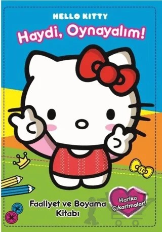 Hello Kitty -  Haydi Oynayalım – Kolektif – Doğan Egmont Yayıncılık kitap kapağı