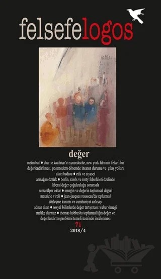 Felsefelogos Sayı: 71 2018/4 – Felsefelogos - Umuttepe kitap kapağı