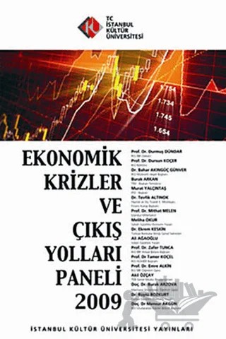 Ekonomik Krizler ve Çıkış Yolları Paneli 2009 – Kolektif – İstanbul Kültür Üniversitesi - İKÜ Yayınevi kitap kapağı