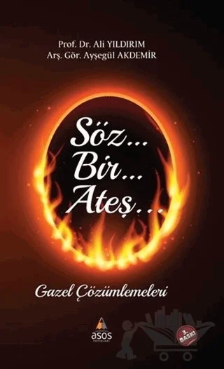 Söz Bir Ateş – Ali Yıldırım, Ayşegül Akdemir – Asos Yayınları kitap kapağı