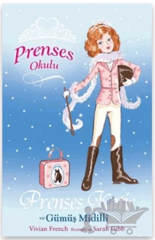 Prenses Okulu 2: Prenses Katie ve Gümüş Midilli – Vivian French – Doğan Çocuk kitap kapağı