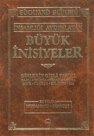 Büyük İnisiyeler – Edouard Schure – Ruh ve Madde Yayınları kitap kapağı