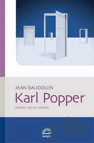 Karl Popper – Jean Baudouin – İletişim Yayınevi kitap kapağı