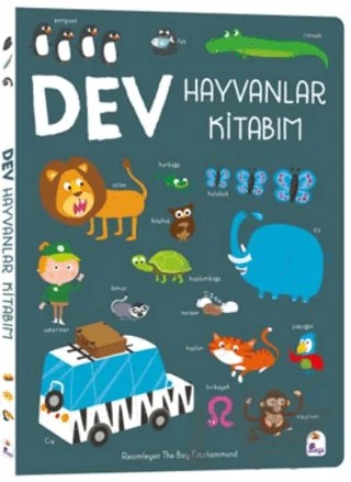 Dev Hayvanlar Kitabım – The Boy Fitzhammond – İndigo Çocuk kitap kapağı
