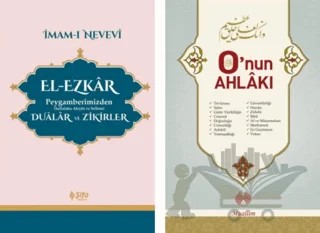 Peygamber Efendimizin Örnek Ahlakı Duaları ve Zikirleri (2 Kitap) – İmam Nevevi, Abdulmunim El Haşimi – Muallim Neşriyat kitap kapağı