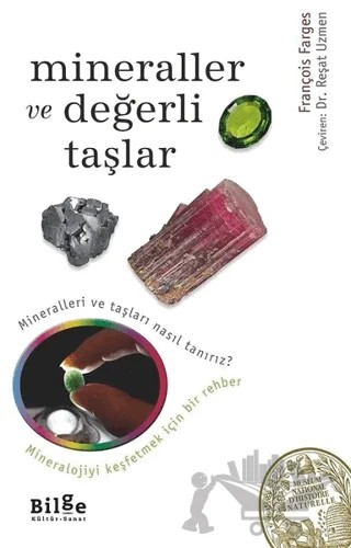 Mineraller ve Değerli Taşlar – François Farges – Bilge Kültür Sanat kitap kapağı