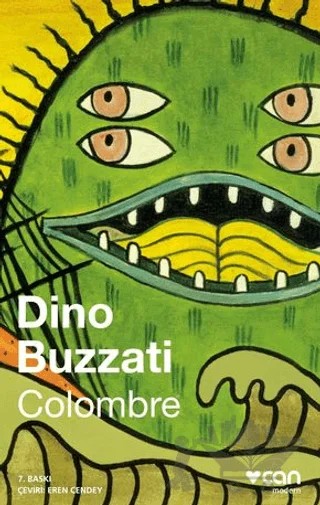 Colombre – Dino Buzzati – Can Yayınları kitap kapağı