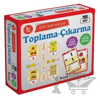 Toplama Çıkarma 6 Yaş Dört İşlem Kartlar – Kolektif – Teleskop Popüler Bilim kitap kapağı