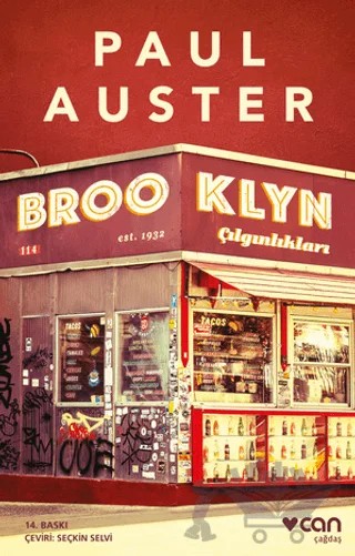 Brooklyn Çılgınlıkları – Paul Auster – Can Yayınları kitap kapağı