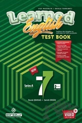7. Sınıf Learned English Test Book – Kolektif – Borealis Yayıncılık kitap kapağı