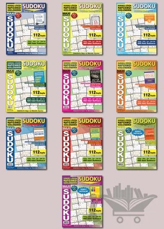 Maxi Sudoku 10’Lu Set – Kolektif – Maxi Yayıncılık kitap kapağı