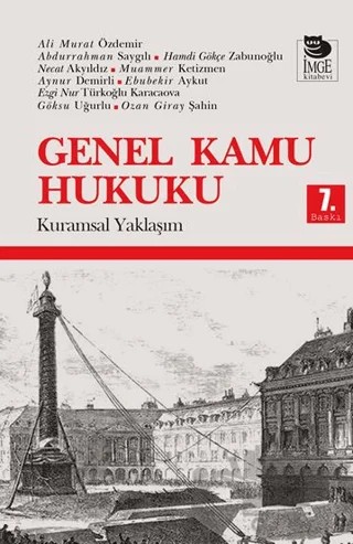 Genel Kamu Hukuku Kuramsal Yaklaşım – Kolektif – İmge Kitabevi Yayınları kitap kapağı