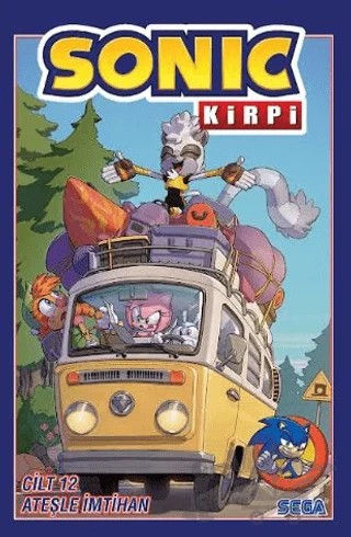 Kirpi Sonic Cilt 12: Ateşle İmtihan – Evan Stanley – Presstij Kitap kitap kapağı