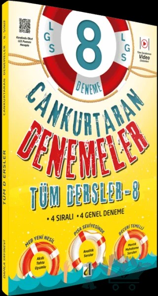 Cankurtaran Denemeler Tüm Dersler - 8. Sınıf – Kolektif – Damla Yayınevi kitap kapağı
