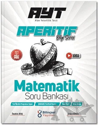 AYT Aperitif Matematik Soru Bankası – İbrahim Ataş, Erhan Gürgil – Bilinçsel Yayınları kitap kapağı