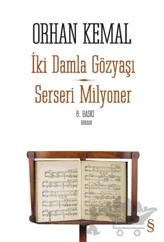 Serseri Milyoner - İki Damla Gözyaşı – Orhan Kemal – Everest Yayınları kitap kapağı