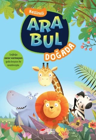Ara Bul Resimli Bulmacalar - Doğada – Sevda Yardımcı – The Kitap Çocuk kitap kapağı