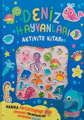 Deniz Hayvanları Aktivite Kitabı – Kolektif – Yumurcak Yayınları kitap kapağı
