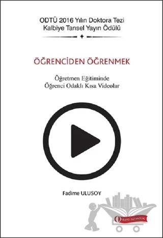 Öğrenciden Öğrenmek – Fadime Ulusoy – ODTÜ Geliştirme Vakfı Yayıncılık kitap kapağı