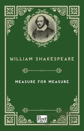 Measure for Measure – William Shakespeare – Paper Books kitap kapağı