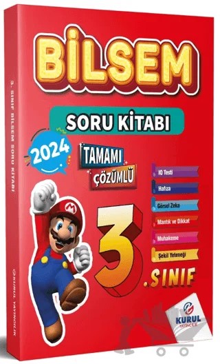 3. Sınıf Bilsem Tamamı Çözümlü Soru Kitabı – Kolektif – Kurul Yayıncılık kitap kapağı
