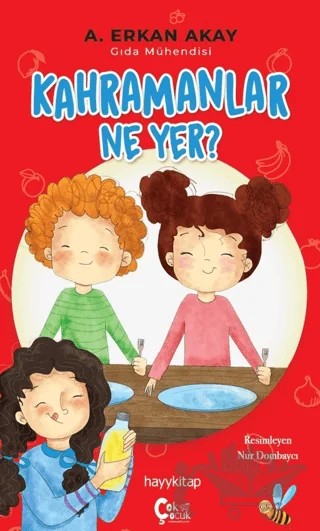 Kahramanlar Ne Yer? – A. Erkan Akay – ÇokÇocuk Kitap kitap kapağı
