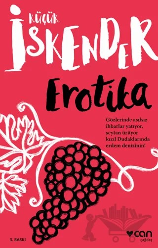 Erotika – Küçük İskender – Can Yayınları kitap kapağı