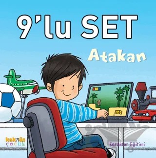 Atakan Serisi (9 Kitap Takım) – Sandrine Deredel Rogeon – Kaknüs Yayınları kitap kapağı