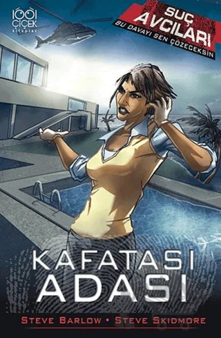 Suç Avcıları - Kafatası Adası – Steve Barlow, Steve Skidmore – 1001 Çiçek Kitaplar kitap kapağı