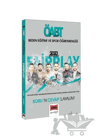 Yargı Yayınları 2023 ÖABT Beden Eğitimi ve Spor Öğretmenliği Fairplay Serisi Sorun Cevaplayalım Soru Cevap Kitabı – Kolektif – Yargı Yayınevi kitap kapağı