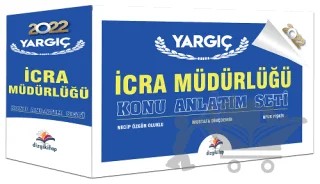 2022 Yargıç İcra Müdürlüğü Ders Notları Seti – Mustafa Dinçdemir, Ufuk Pişkin, Necip Özgür Oluklu – Dizgi Kitap kitap kapağı